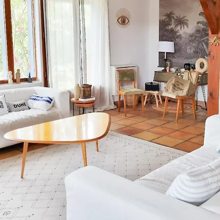 Maison Landaise Pour 12 Personnes Proche Océan, Piscine, Wifi Inclus - Fr-1-50-165 Villa *